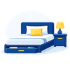 Wooden Bed
